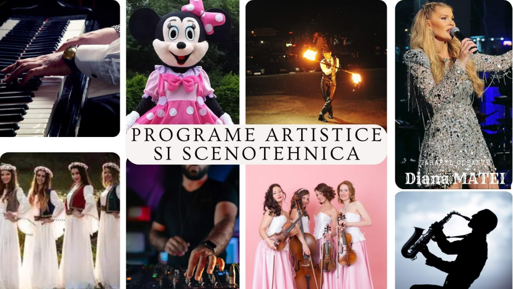 Programe artistice si scenotehnica Categorii Servicii Anastasia Events